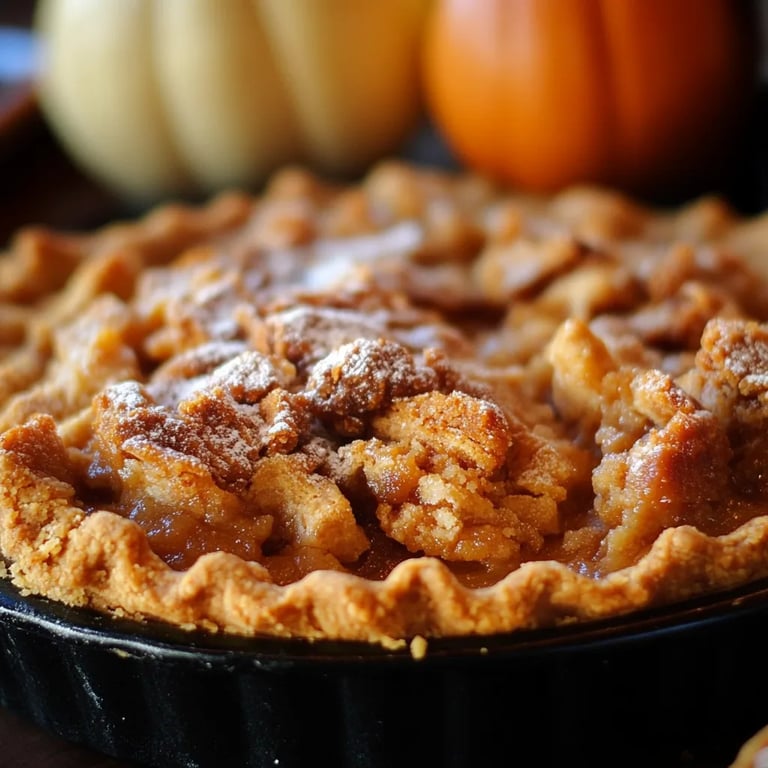 Pumpkin Pie Crisp