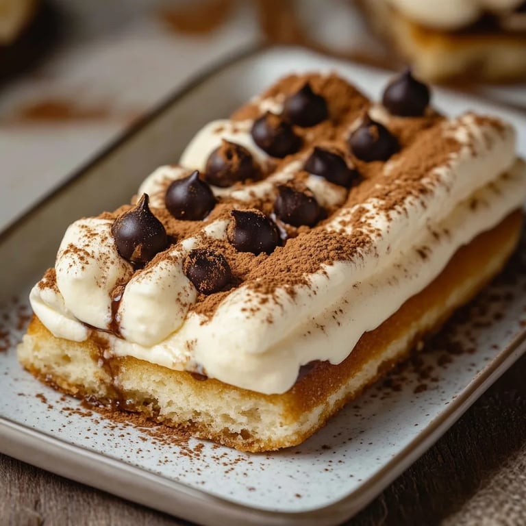 Weihnachts-Tiramisu-Dessert