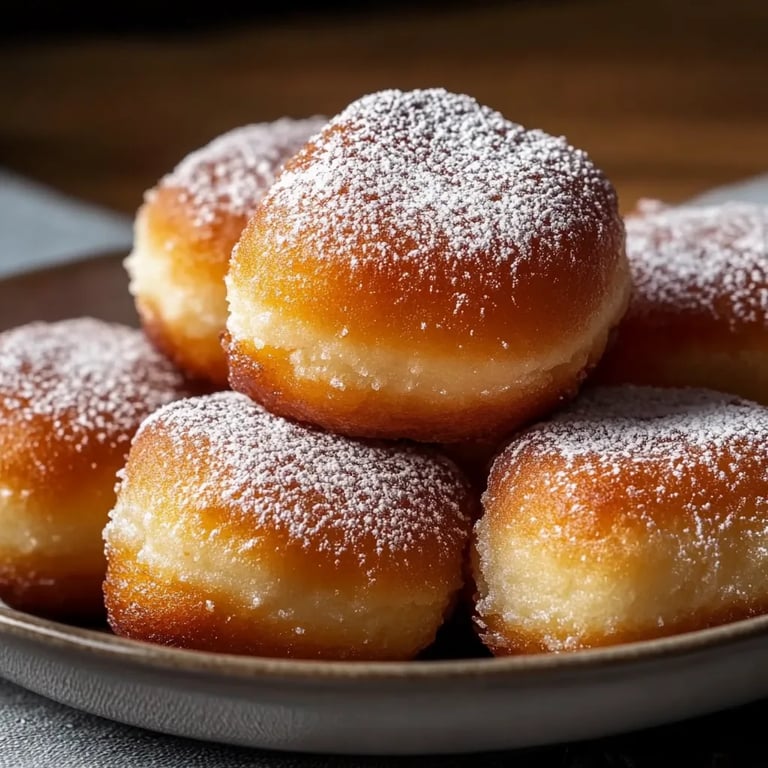 Erstaunliche Vanille-French-Beignets