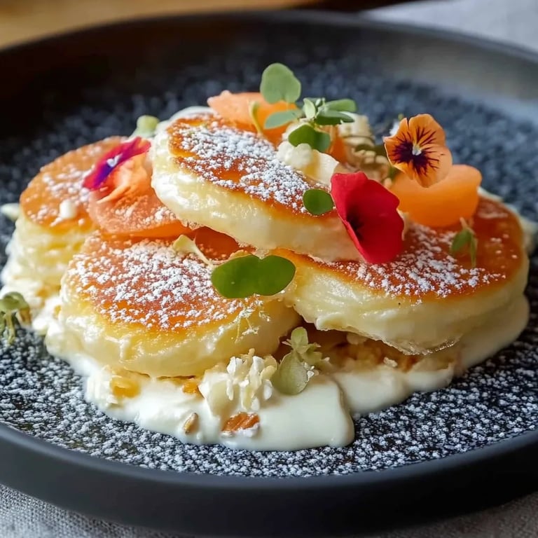 Power Quark-Taler mit Haferflocken