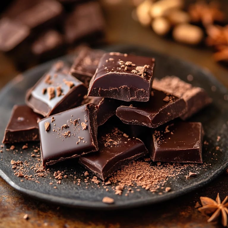 Saftiges Schoko-Gewürz-Konfekt
