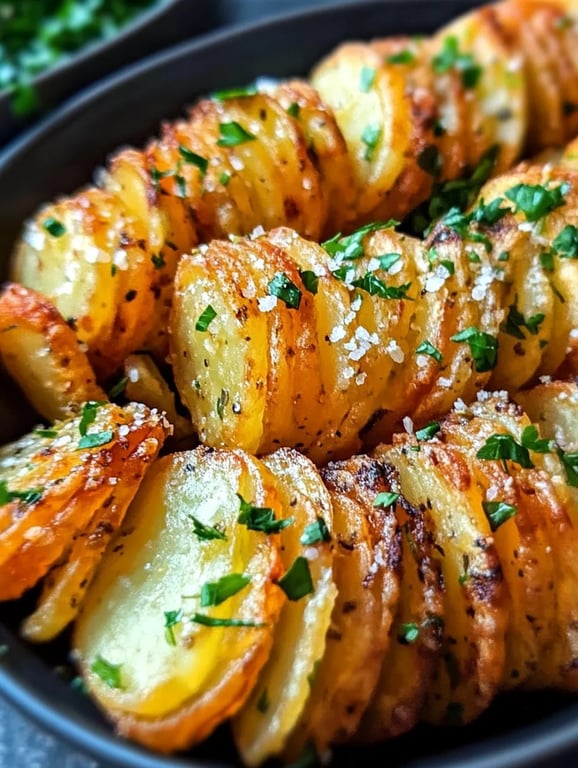 Crispy Delight: Sea Salt Mixed Chopped Potatoes