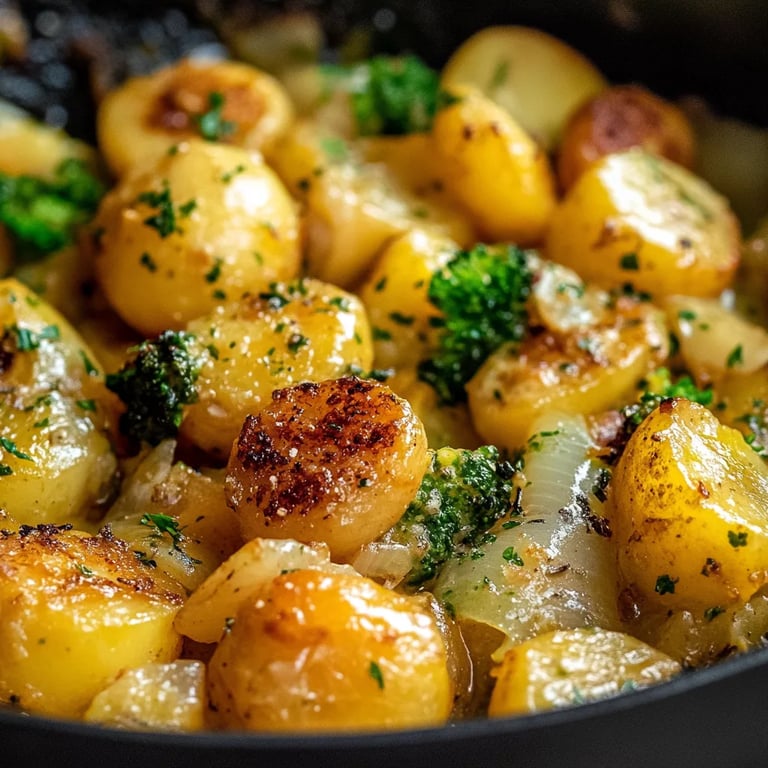 Cremige Brokkoli-Kartoffeln