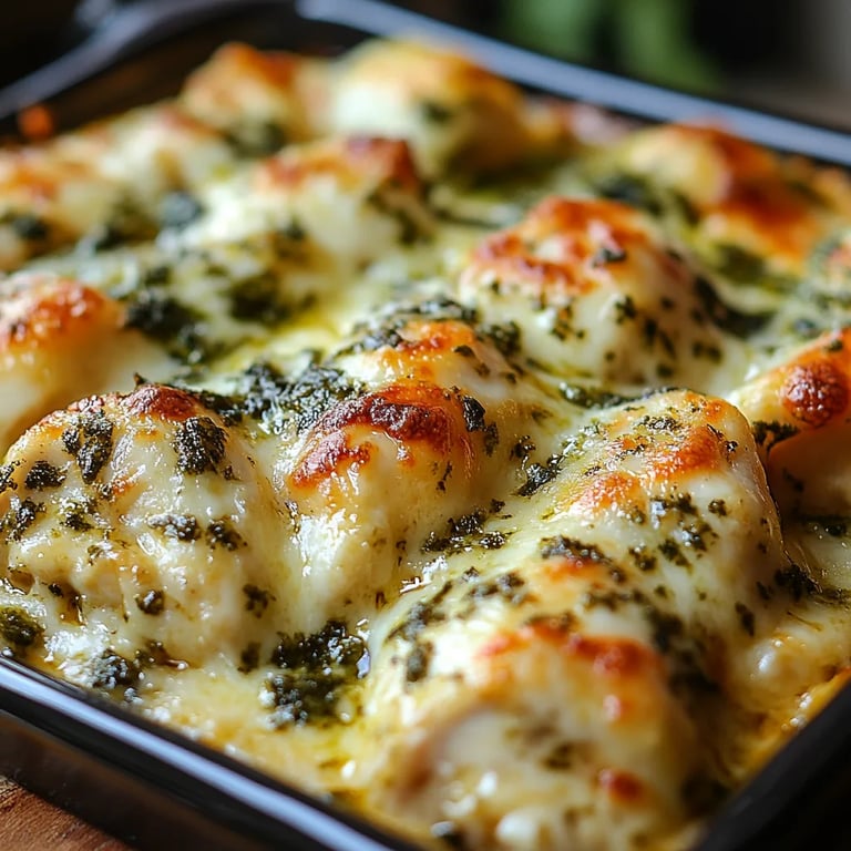 Cheesy Pesto Baked Chicken: An Amazing Ultimate Recipe