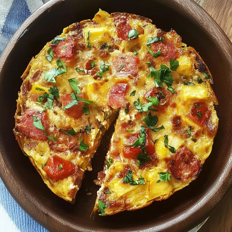 Tortilla Española con Chorizo y Jamón Serrano: La Última Receta Increíble