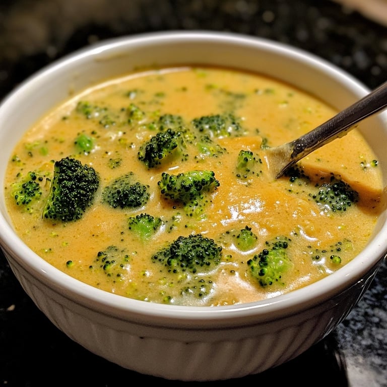 Comfort Broccoli Cheddar Soup​