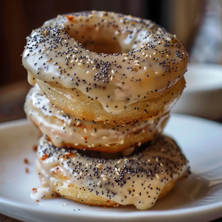 Mohn Marzipan Kringel