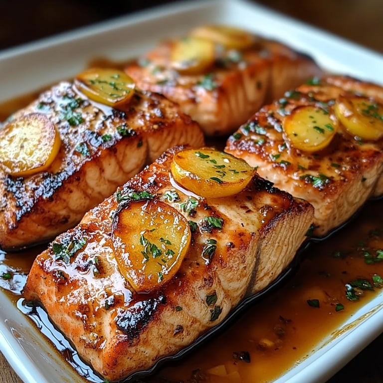 Bourbon Peach Roasted Salmon: An Amazing Ultimate Recipe