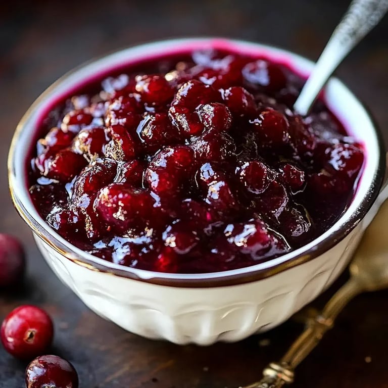 Homemade Cranberry Sauce