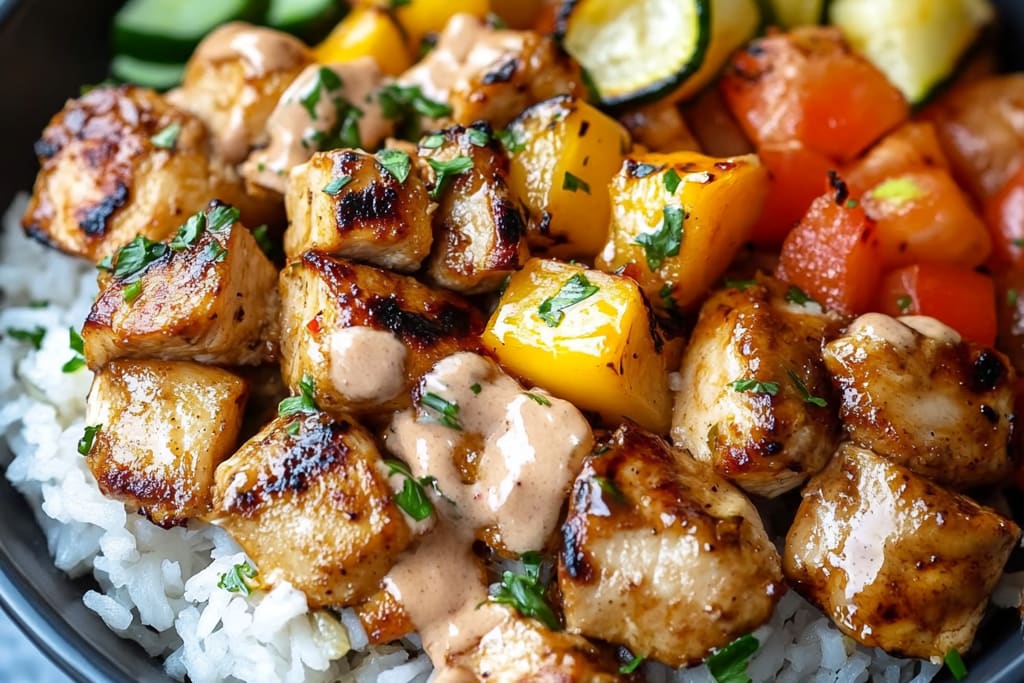 Air Fryer Hibachi Chicken & Vegetables: An Incredible 5-Step Recipe