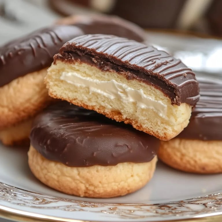 Schokoladen Vanille Kekse