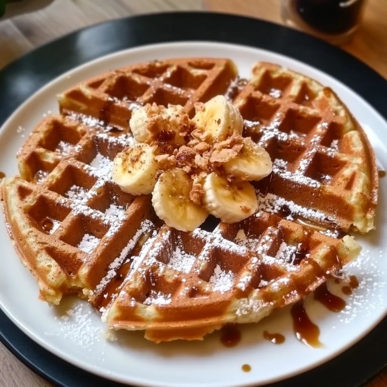 Bananenwaffeln by Nati: Ein Unglaubliches Ultimatives Rezept für 5 Minuten Frühstück