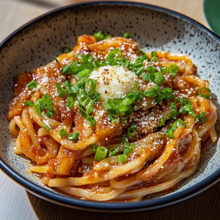 Creamy Korean Ssamjang Pasta