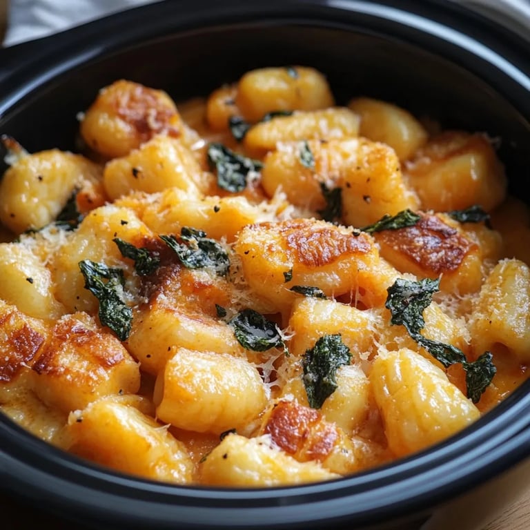 Pumpkin Gnocchi Bake