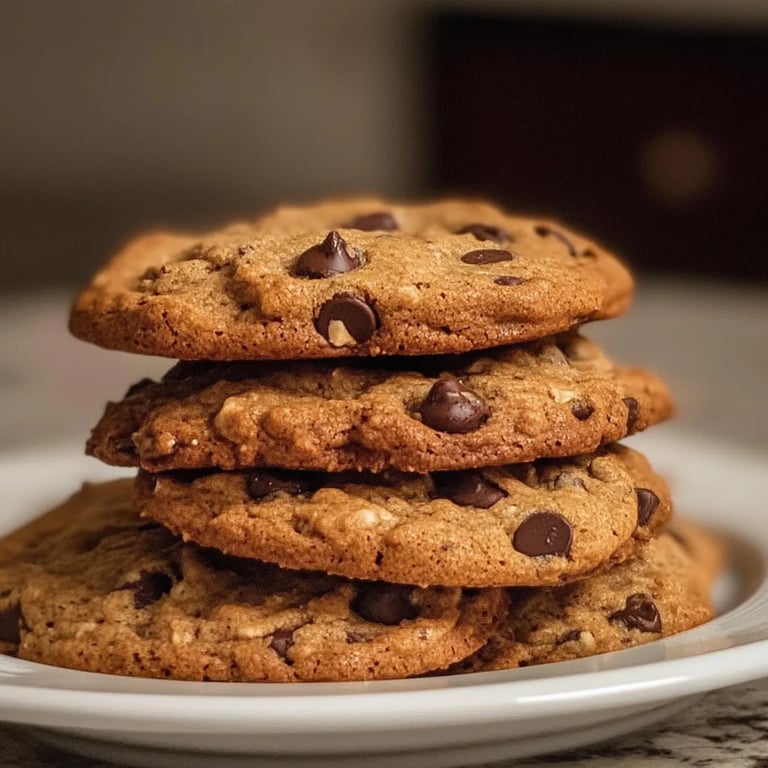 Galletas de avena y chocolate