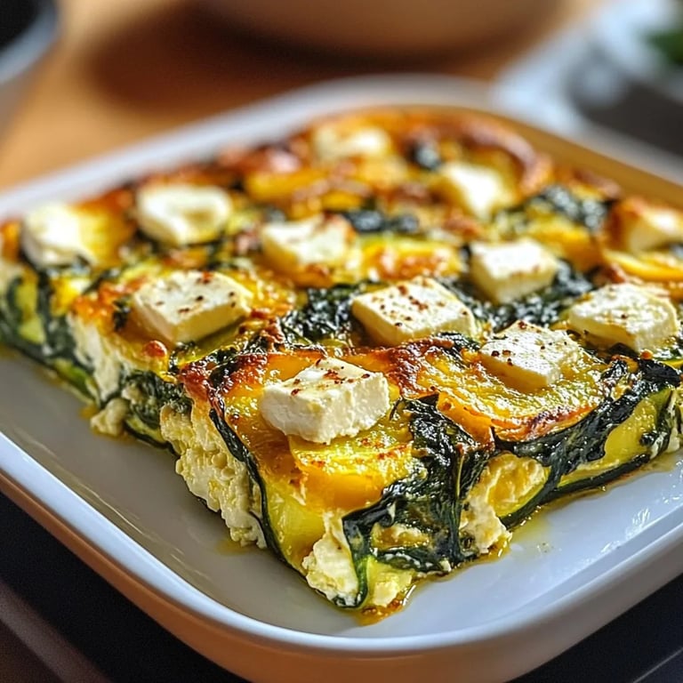Irresistible Baked Zucchini Spinach and Feta Casserole Recipe: The Ultimate Way to Eat Your Greens