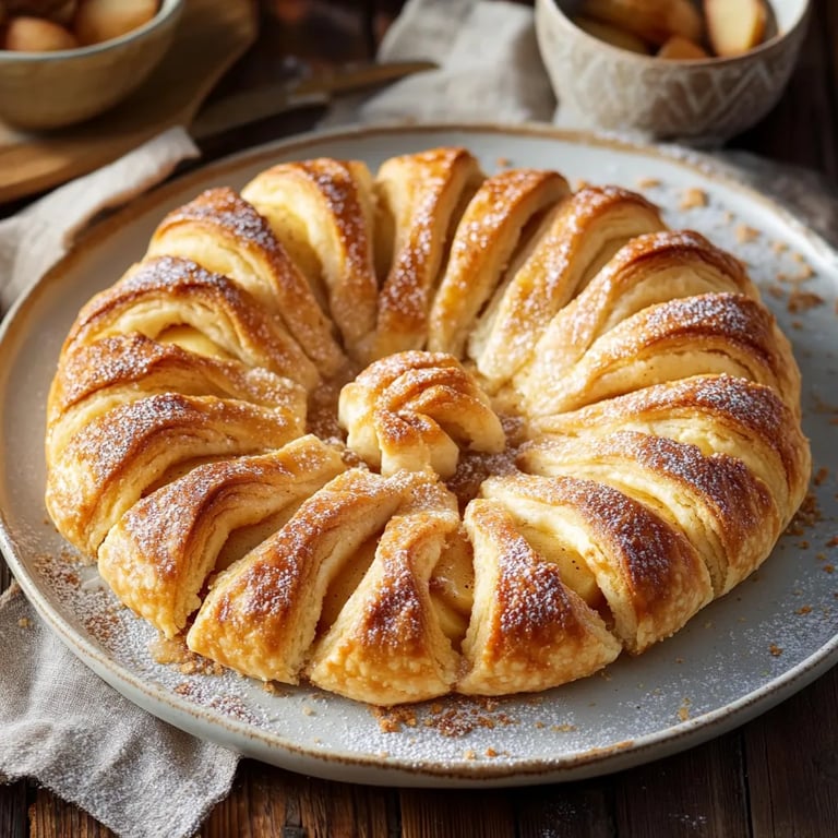 Apfelringe mit Blätterteig: Ein Unglaublich Ultimatives Rezept für 5 Personen