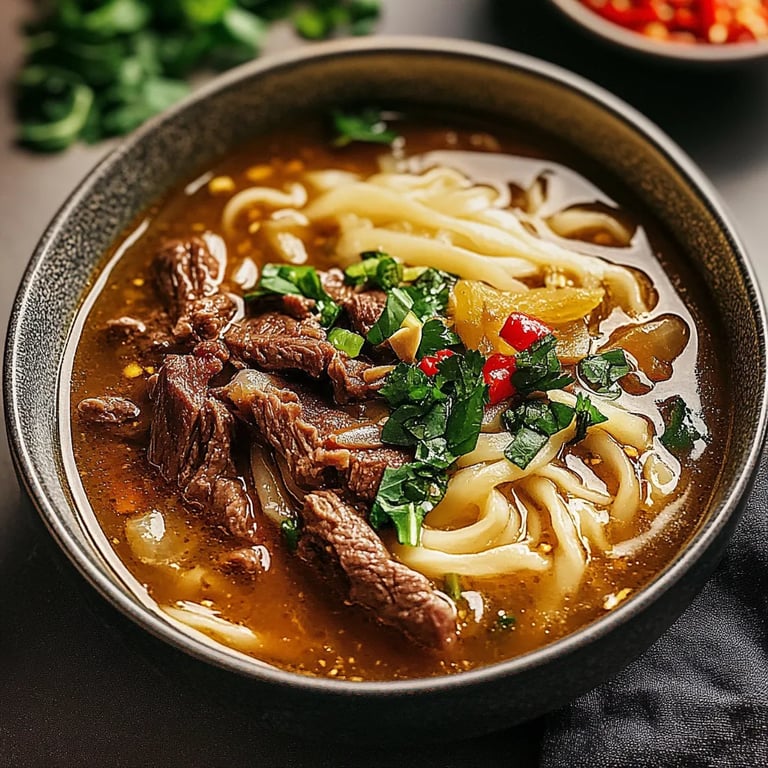 Delicious Satay Beef Noodle Soup: An Incredible 5-Star Recipe