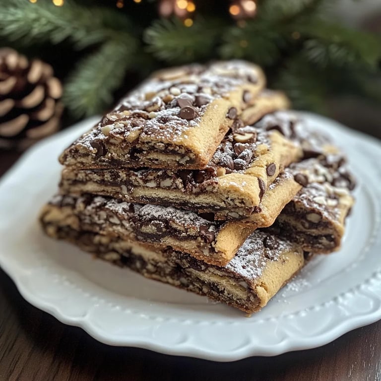 Baumstamm-Plätzchen