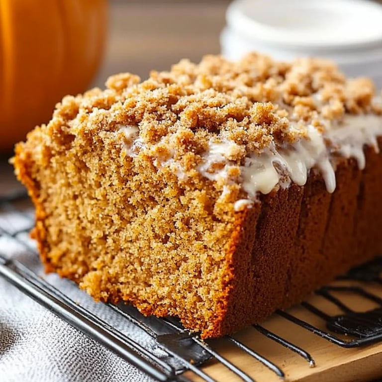 Classic Pumpkin Bread with Streusel Topping and Maple Glaze: An Amazing Ultimate Recipe
