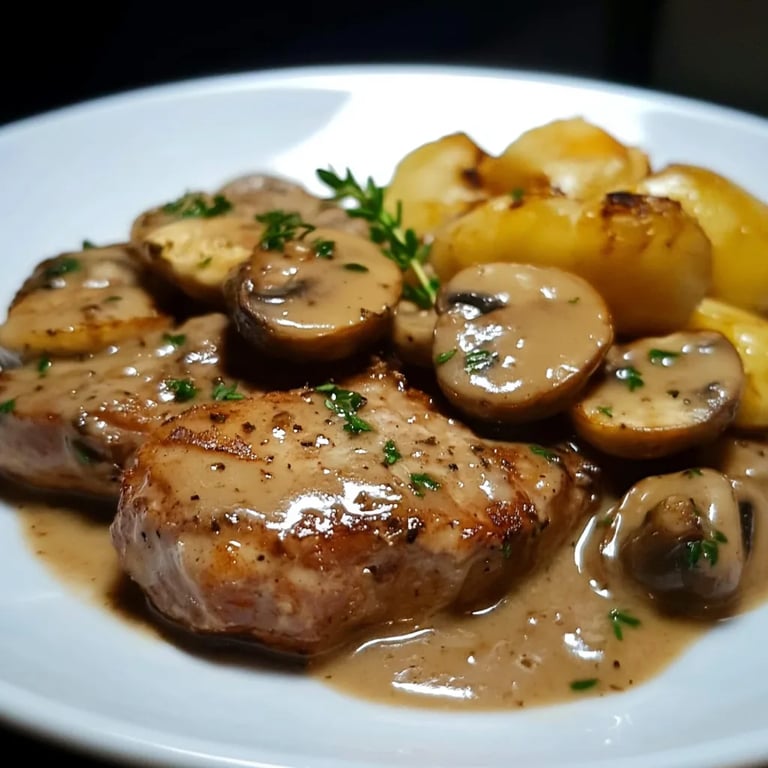 Lomo en Salsa de Champiñones: Una Increíble Receta Última