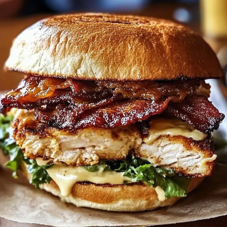 Crispy Bacon Ranch Chicken Melt: An Incredible Amazing Recipe