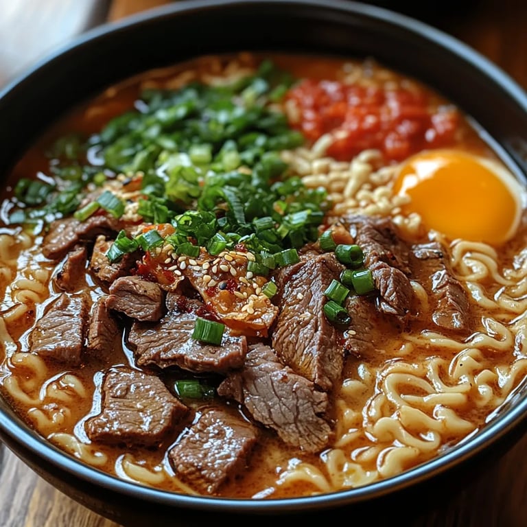 Ramen au Curry et Bœuf à la Mijoteuse : Une Recette Incroyable Ultime