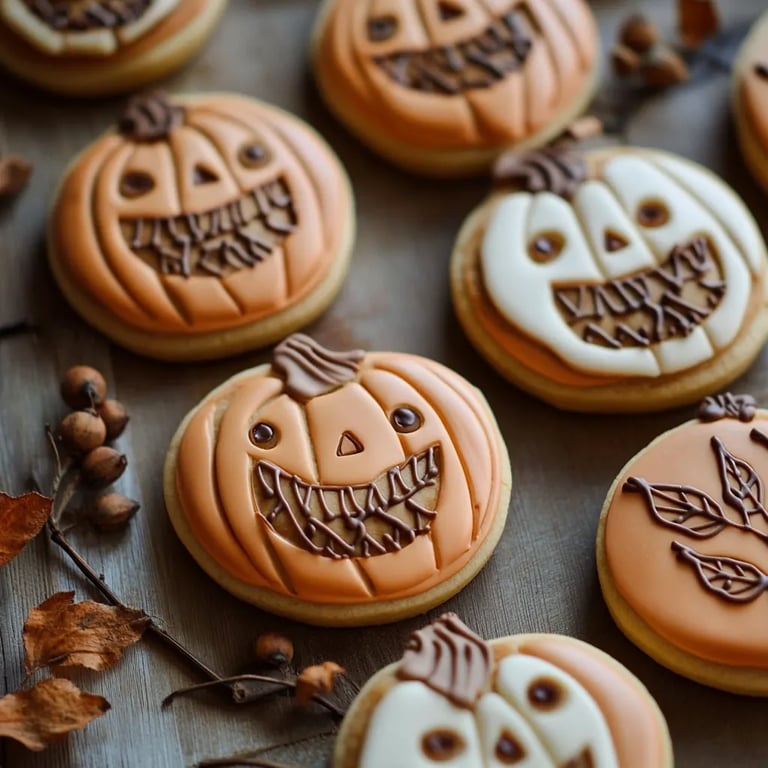 24 inspirierende Ideen zum Dekorieren von Kürbisplätzchen für die Saison