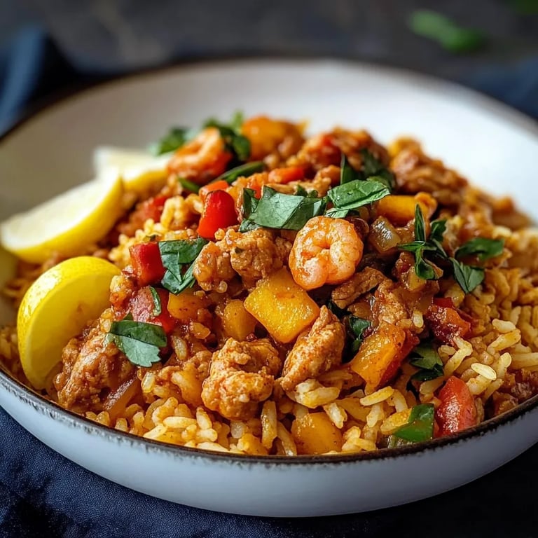 Curryreis mit Hackfleisch