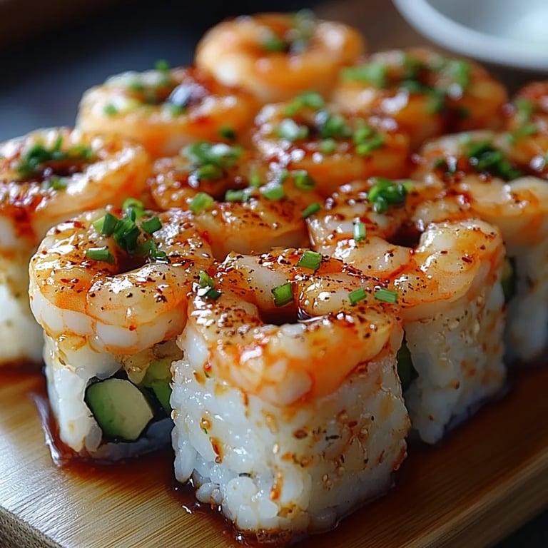 Spicy Shrimp Sushi Stacks: The Incredible 5-Layer Recipe