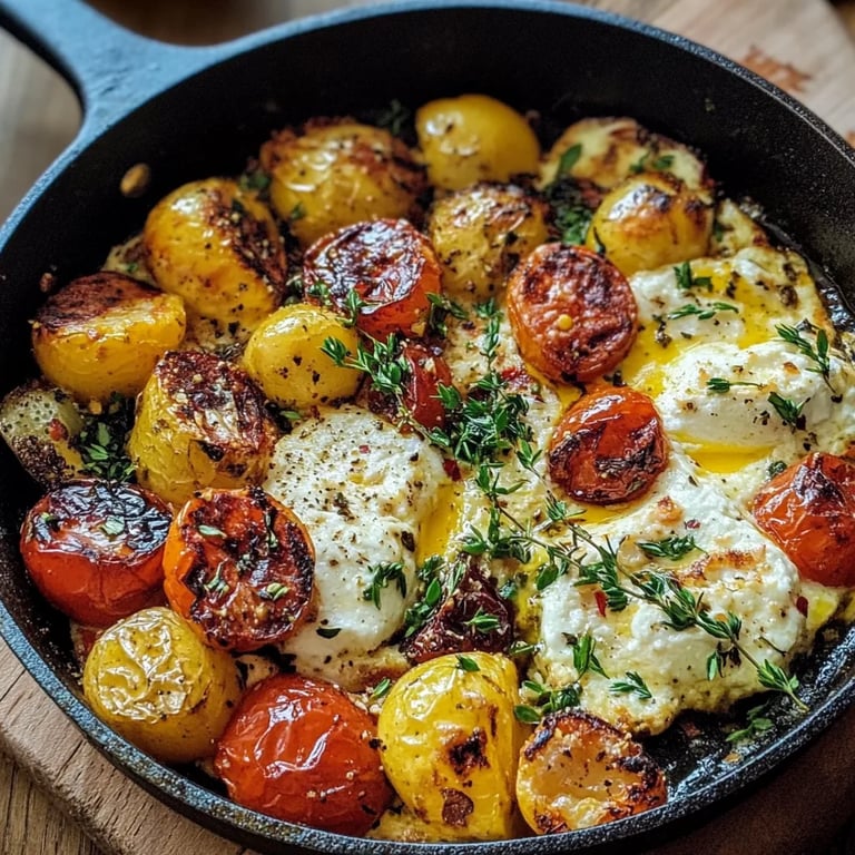 Feta Kartoffeln Ofengemüse