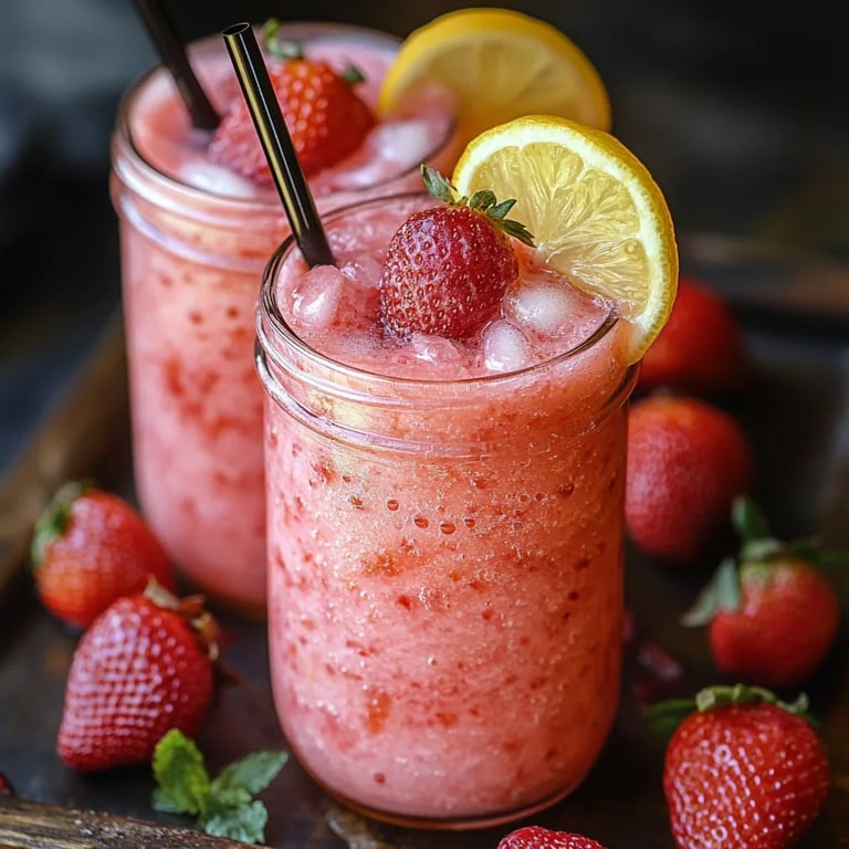 Limonada de Morango com Cobertura: Uma Receita Incrível e Definitiva