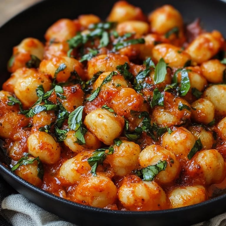 Gnocchi all'arrabbiata