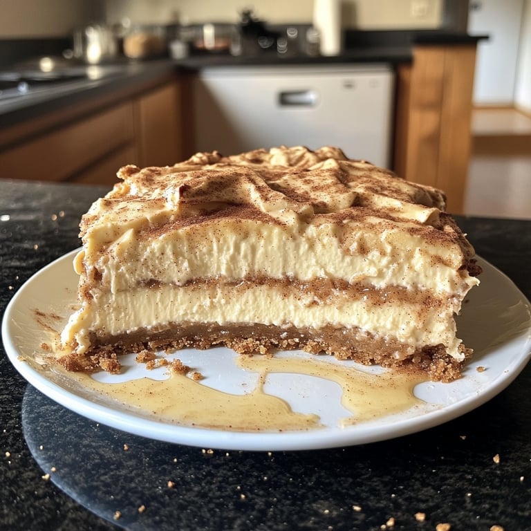 Zimtstern-Cheesecake – Weihnachts-Baking-Dessert