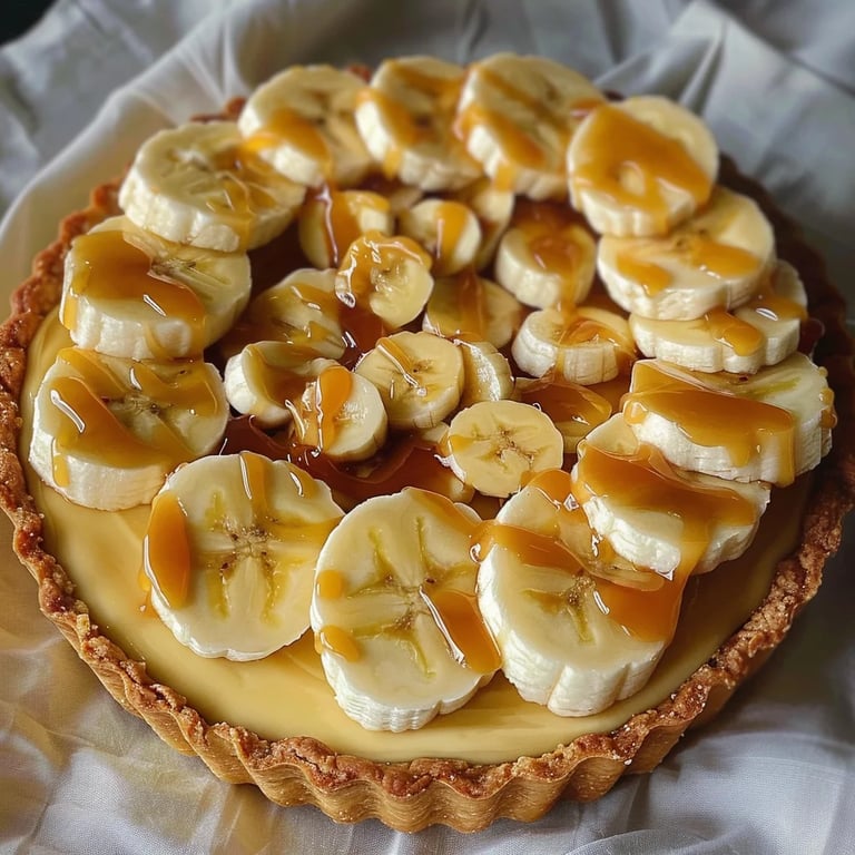 Easy & Tasty Banana Pie