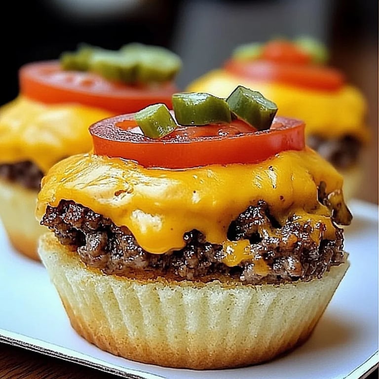 Cheeseburger Muffins