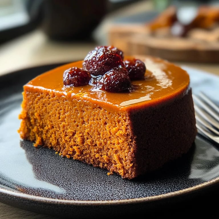 Flourless Sweet Potato Ginger Cake