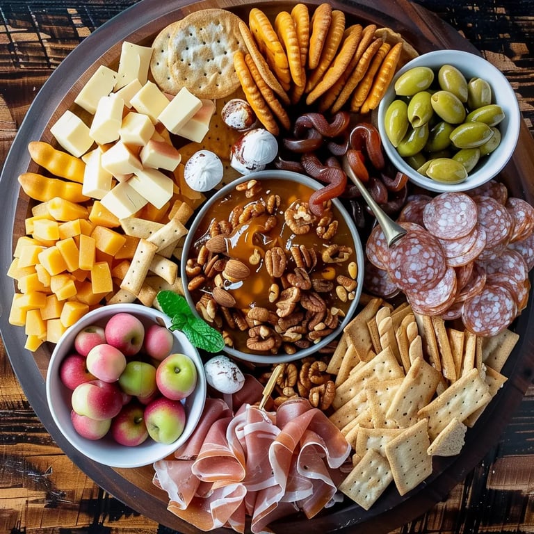 Caramel Apple (Fall) Charcuterie Board