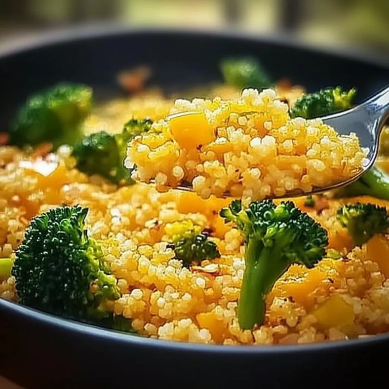Brokkoli-Reis-Pfanne