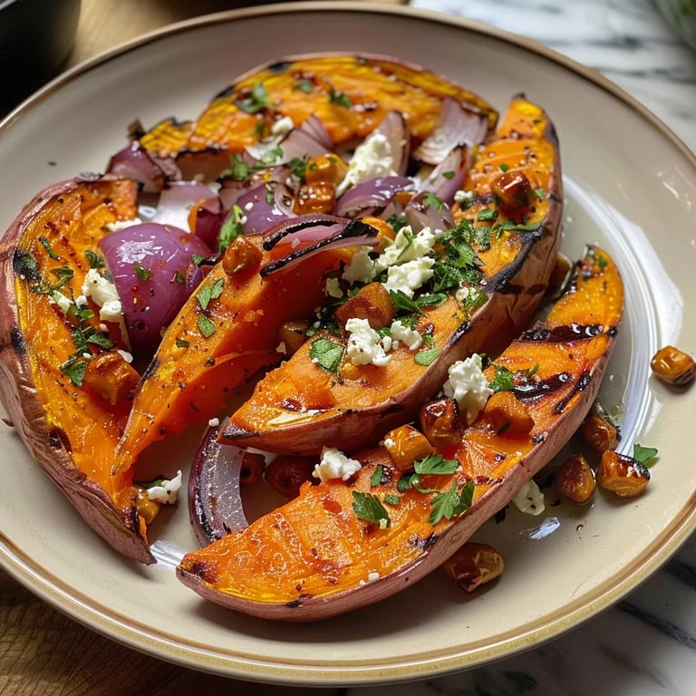 Loaded Roasted Sweet Potato