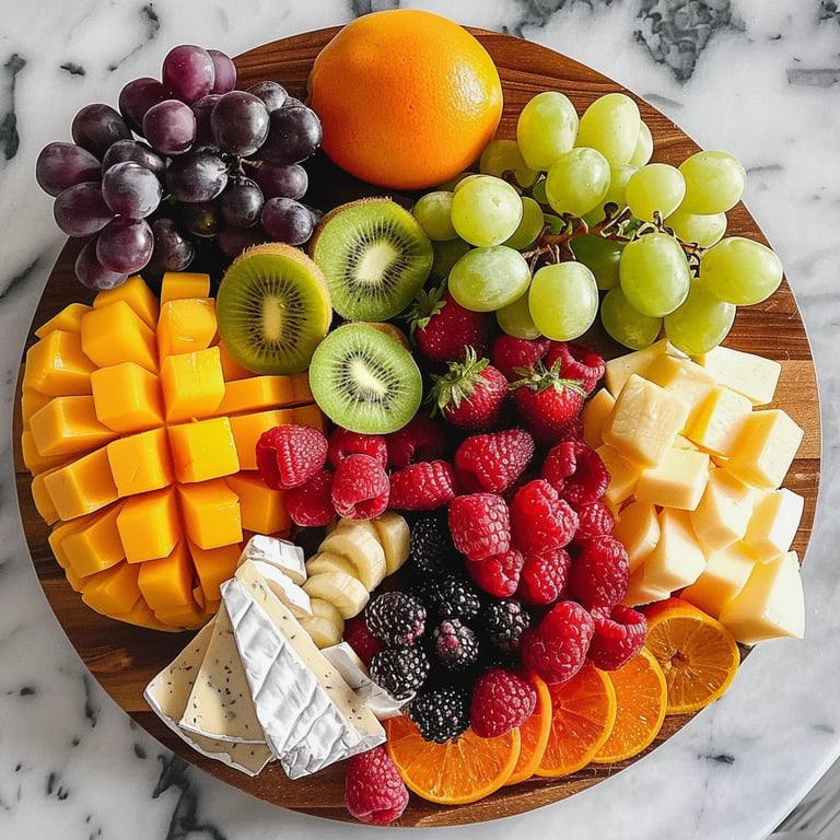 Fruit and Cheese Board