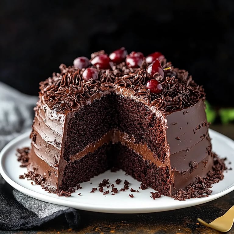 The Most Amazing Chocolate Cake