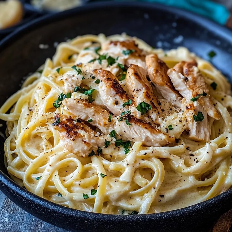 Pasta Chicken Alfredo