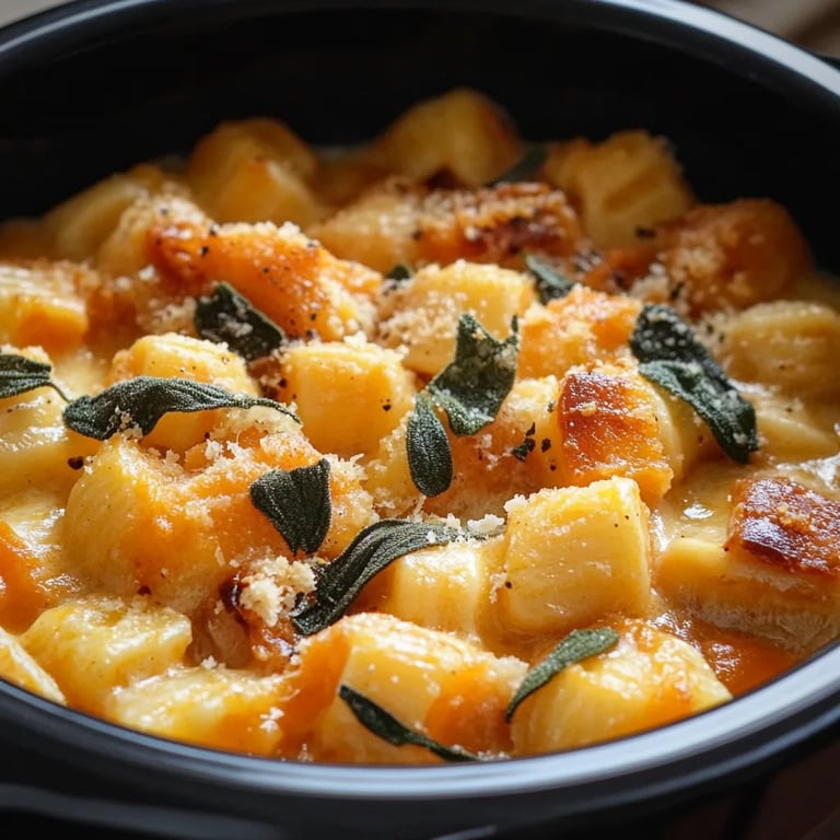 Pumpkin Gnocchi Bake