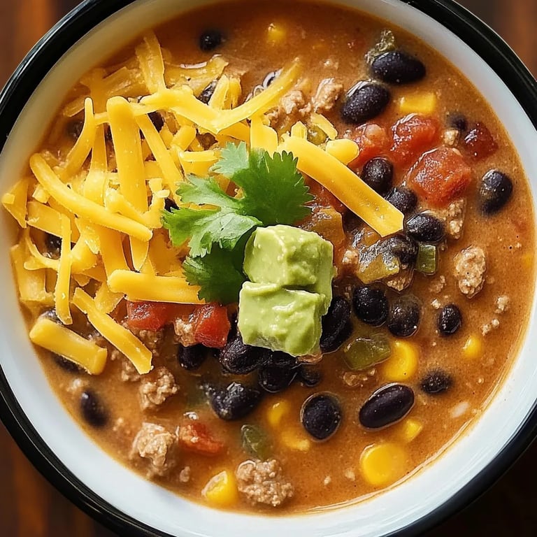 Easy Creamy Taco Soup