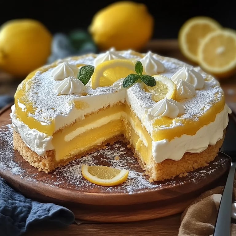 Lemon Custard Cake