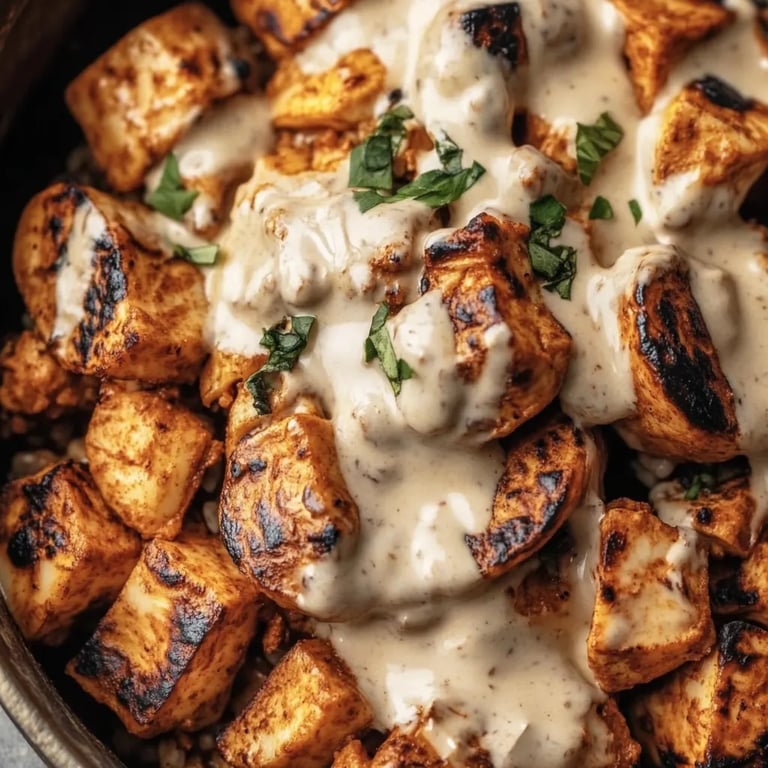 Hühnchen-Süßkartoffel-Reisschüssel: Ett fantastiskt ultimat recept