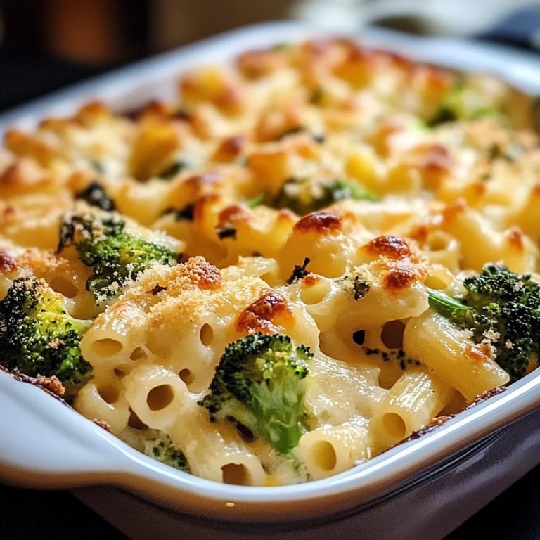 Nudelauflauf mit Brokkoli