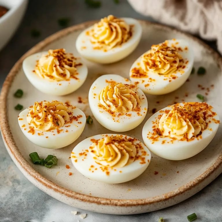 Million Dollar Deviled Eggs