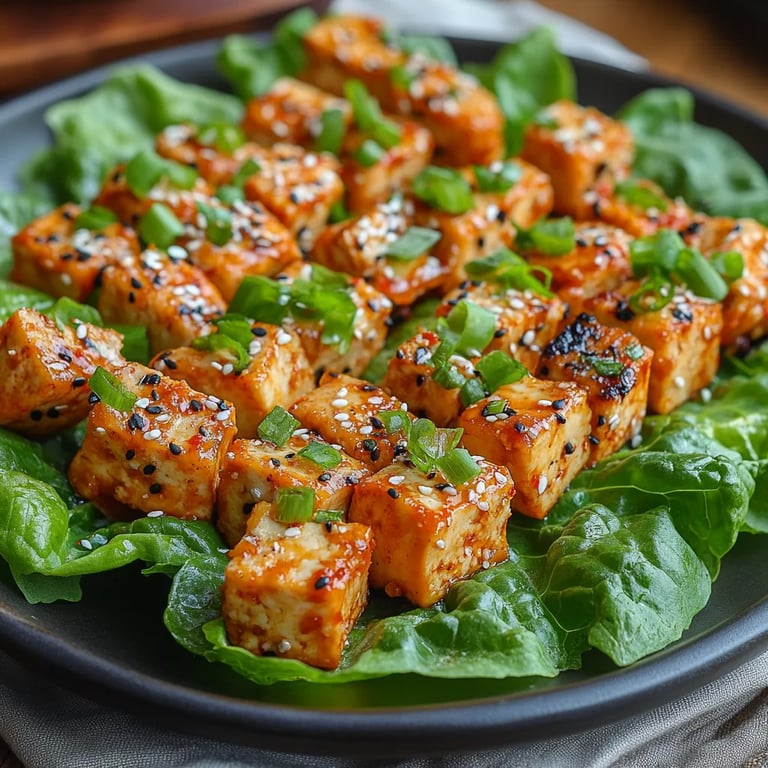 Wraps de Alface com Tofu Estilo Bang Bang: Uma Receita Incrível e Definitiva